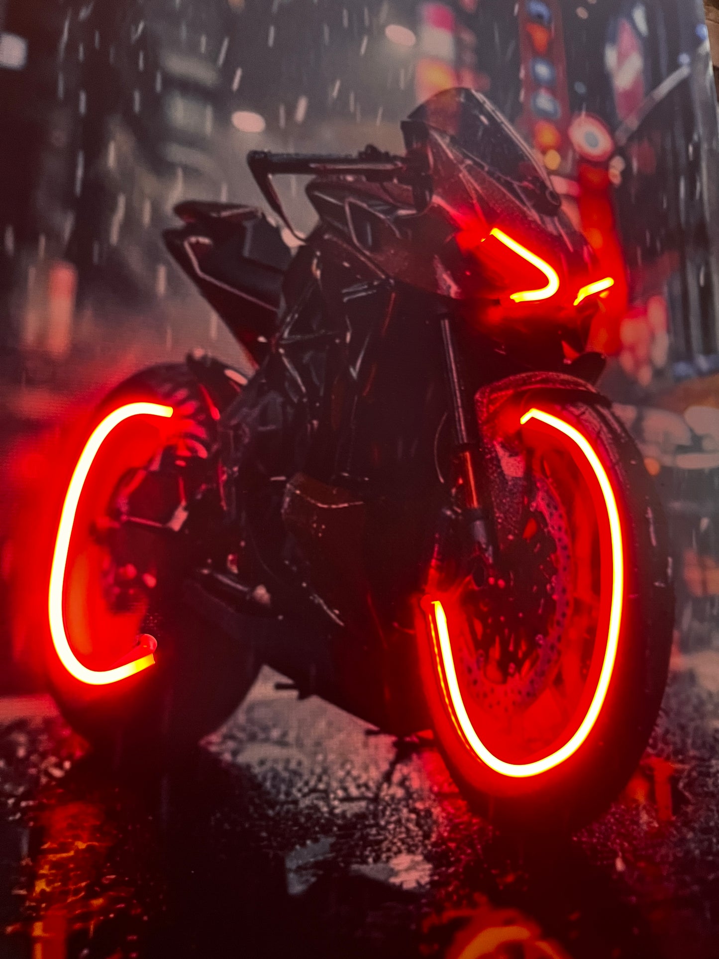 NEON LED TABLO MOTOR